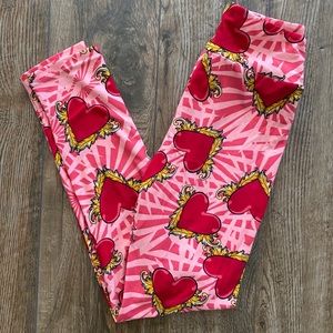VALENTINE’S LULAROE LEGGINGS